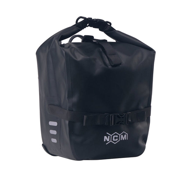 Gepäckträgertasche, NCM, 20L, 24cm*15cm*46cm, 930g, 500D PVC, Wasserschutz IPX4, schwarz