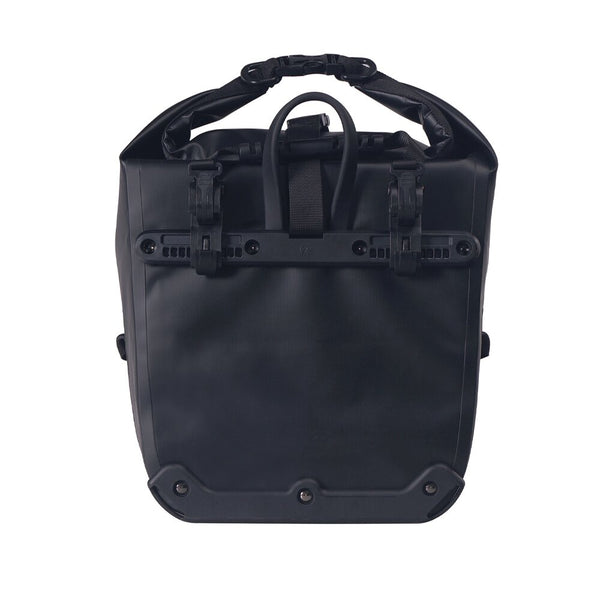 Gepäckträgertasche, NCM, 20L, 24cm*15cm*46cm, 930g, 500D PVC, Wasserschutz IPX4, schwarz