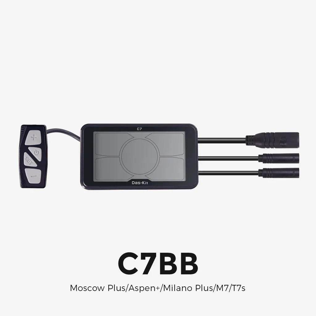 Display C7BB-10, Display mit Bedieneinheit, Das-Kit für NCM Moscow Plus/Aspen+/Milano Plus