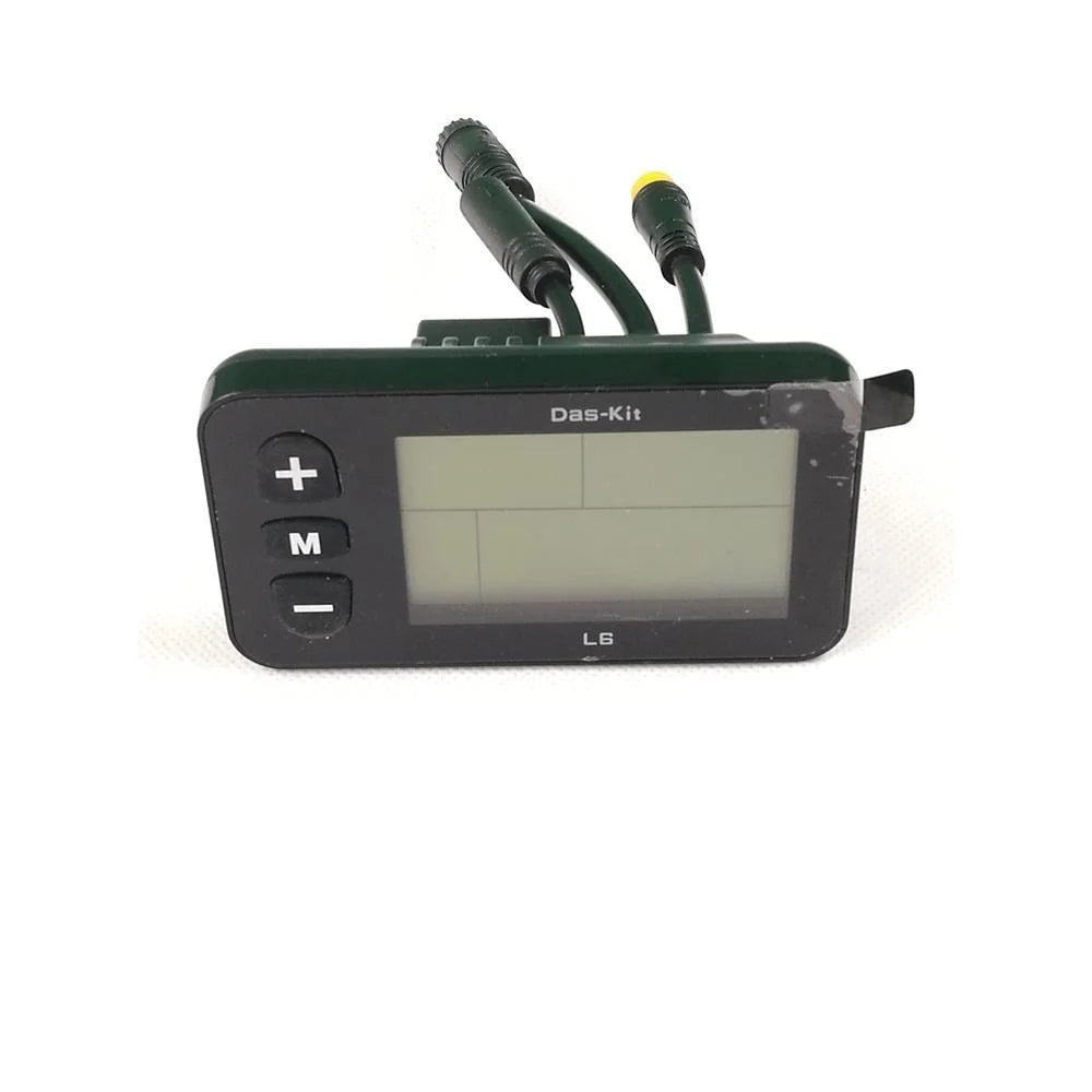 Display, L6BT-UNI, mit Anschluss für Daumengashebel, schwarz