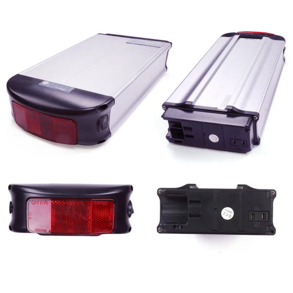 E-Bike 26"-28" Gepäckträger Akku Kit Umbausatz inkl. Ladegerät