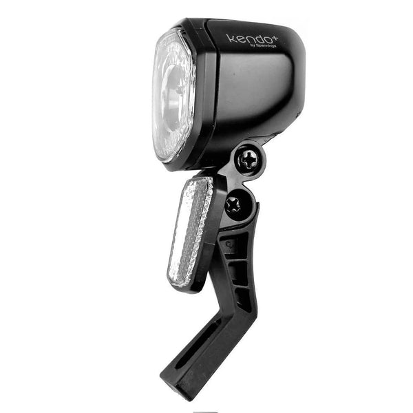 E-Bike Frontleuchte KENDO+ by Spanninga Scheinwerfer Front Licht 35 Lux (HL2800) Flachstecker