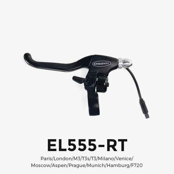 E-Bremshebel, links, EL555-RT für NCM Paris/London/M3/T3s/Milano/Venice/Moscow/Aspen/rague/Munchi/Hamburg