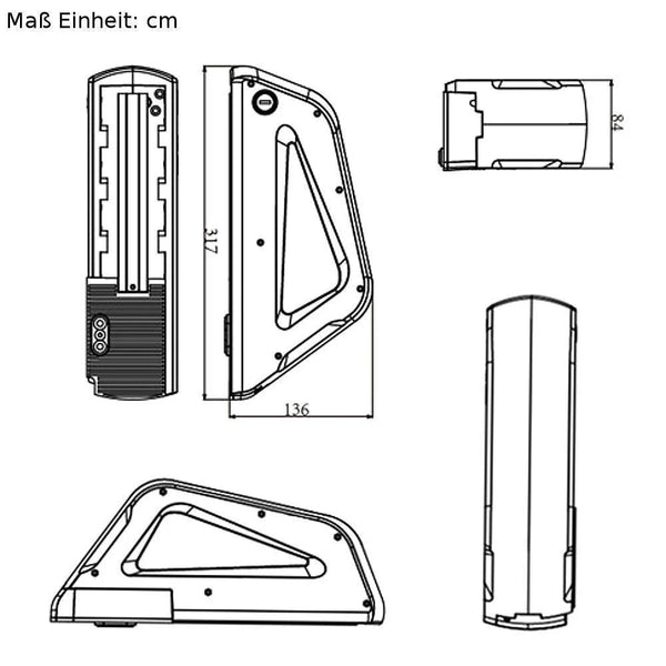 36V Ersatzakku für NCM Prague