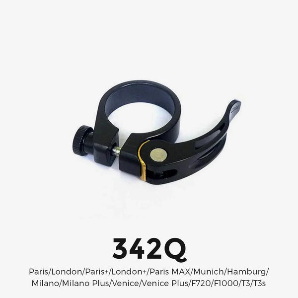 Sattelklemme, 342Q, schwarz