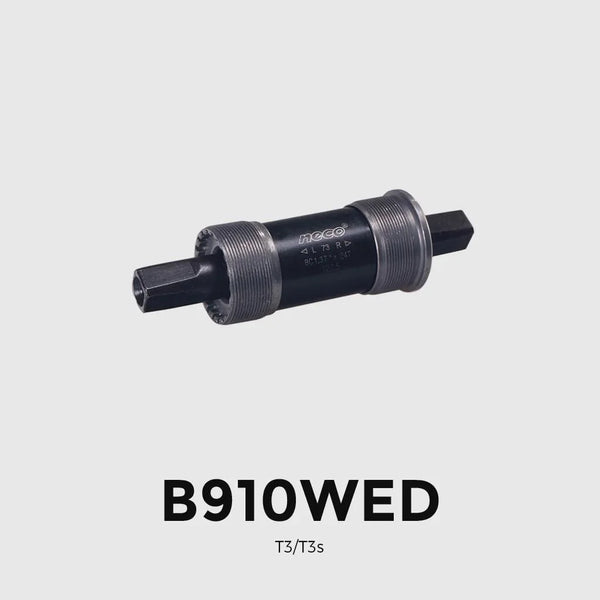 Tretlager, B910WED ,1.37*24T*127.5MM,L:73MM,Steel für NCM T3/T3s